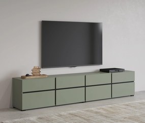 TV stolík/skrinka Crossroad G40 (borovica zelená + čierna). Vlastná spoľahlivá doprava až k Vám domov. 1118177