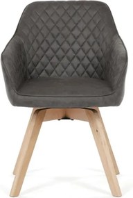 Jedálenská stolička čierna DCH-435 BK3