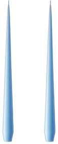 ester & erik Sviečka Taper 32 cm – 59 Sky Blue – sada 2 ks