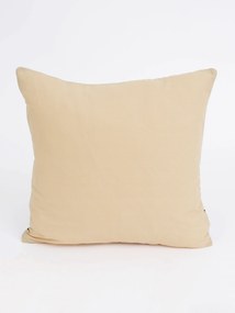 Bavlnená obliečka na vankúš Renforcé 40 × 40 cm - Taisa čierna/zlatá