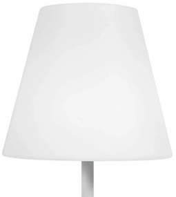 Záhradná stojacia lampa maray 120 cm biela MUZZA