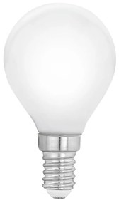 EGLO LED mini žiarovka, E14, P45, 4W, 470lm, teplá biela