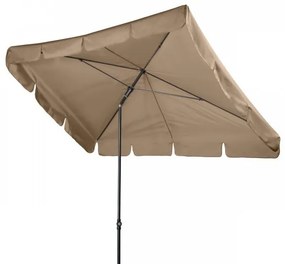 Doppler SUNLINE WATERPROOF 260 x 150 cm – naklápací slnečník khaki (kód farby 846), 100 % polyester