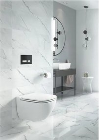 Cersanit, závesné wc Caspia CleanOn bez sedátka, biela, K11-0233