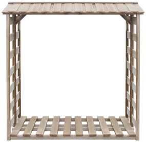 Prístrešok na drevo 150x90x176 cm, impregnovaná borovica