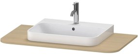 DURAVIT Happy D.2 Plus doska pre skrinku pod umývadlo (s jedným výrezom v strede), 1000 x 550 x 16 mm, dub Mediterrane, HP031E07171