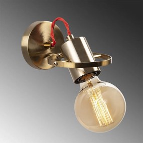 Nástenné svietidlo v zlatej farbe Vaveyla – Opviq lights