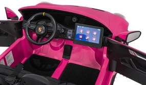 Detské elektrické autíčko Porsche 911 GT3 STRONG MP4 ružové