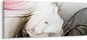 Obraz - Mramorový atrament (120x50 cm)
