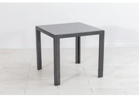 Doppler LUNA - záhradný hliníkový stôl 80 x 80 x 74 cm