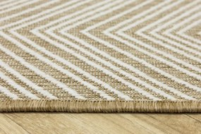 Obojstranný koberec 206139/10810 béžový / krémový