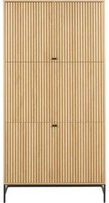 Šatníková skriňa OLIVIA 99x200 cm dub