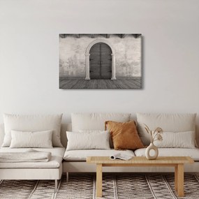 Obraz - Tajomné dvere (90x60 cm)