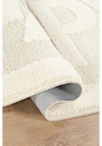 Krémová kúpeľňová predložka 60x100 cm Happy – Foutastic