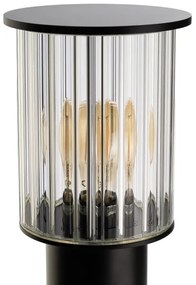 Argon 8749 - Vonkajšia lampa NORFOLK 1xE27/15W/230V IP44 52cm čierna