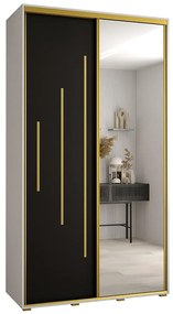 Skriňa 45 Canaris 13 130 biela/čierna/gold