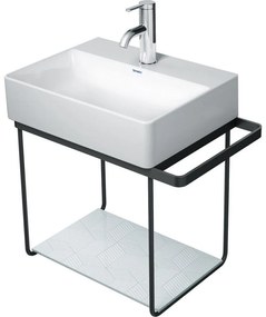 DURAVIT DuraSquare závesný kovový podstavec pod umývadielko (pre 073245), 516 x 333 x 400 mm, matná čierna, 0031104600