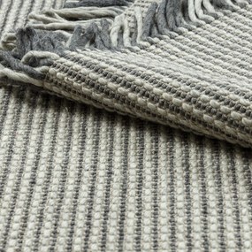 Dywany Łuszczów, Kusový koberec Tahar 99003F cream/grey, 90x150, béžová, obývacia izba