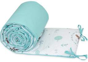 Ankras, mantinel Srnky zelené, Dĺžka 420cm