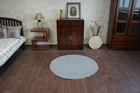 Koberec Micro fiber soft shaggy strieborný