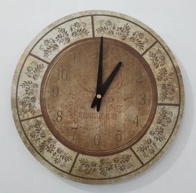 Vintage nástenné hodiny Retro, priemer 30 cm