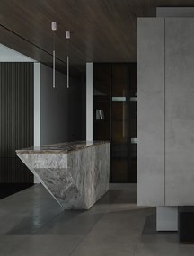 Minimalisticky luster na lanku Stilvi Biela
