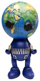 Robot World dekoračná soška modrá 50 cm