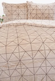 Predĺžené obliečky mikroplyš Exclusive – Sebastian béžový