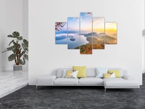 Obraz - Bledské jazero (150x105 cm)