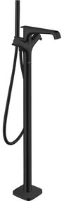AXOR Citterio E vaňový termostat voľne stojaci na podlahe, matná čierna, 36416670
