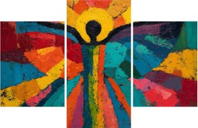 Obraz - Maľovaný anjel (90x60 cm)