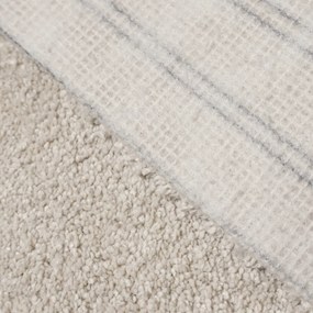 ITC, Metrážny koberec Liliana 7605, na mieru, šíře 4m, biela, ab (mriežka), detská izba