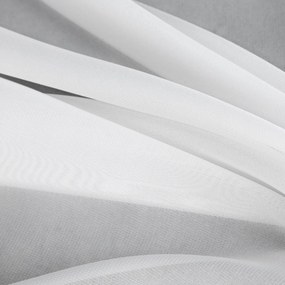 ZÁCLONA NA KRÚŽKOCH VENUS 300X145 CM BIELA