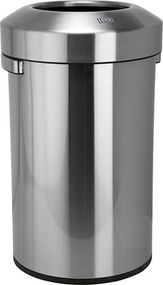 Bemeta Design Odpadkový kôš, 90 l, nerez, mat - 137115215