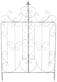 Mriežka na popínavé rastliny Mandevilla - 133 x 99 cm - Zelená antik