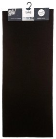 Predložka do kúpeľne Five, 50x120 cm, čierna