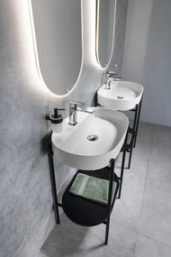 Sapho Sapho, kúpeľňový set PUNO 60, čierna matná, KSET-035