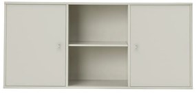 Béžová nízka závesná komoda 133x61 cm Mistral – Hammel Furniture