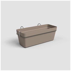 Závesný samozavlažovací kvetináč z recyklovaného plastu 50 cm Capri – Artevasi