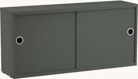 Skrinka's posuvnými dvierkami String System, Š 78 x H 20 cm