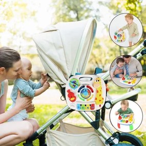 MalPlay 105737 vzdelávací stôl interaktívny hudobný panel