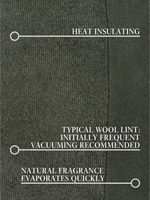 Tmavozelený ručne tkaný koberec s prímesou vlny 125x200 cm Kari Organic – Villeroy&amp;Boch