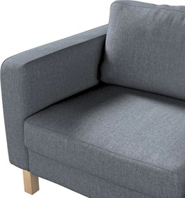 Poťah na sedačku Karlstad (nerozkladací, 2-miestny, krátky) farba produktu sivá látka zapletaná