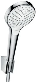 Sprchová hlavica s hadicou Hansgrohe Croma Select biela/chróm 26421400