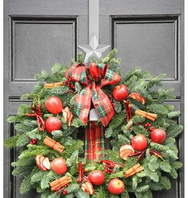 Vianočný háčik na dvere 301079 hviezda