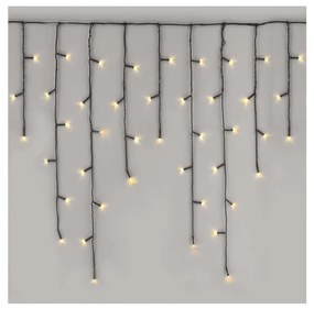 LED Vianočná vonkajšia reťaz 600xLED/8 módov 15m IP44 teplá biela