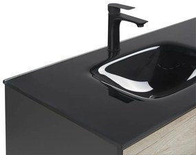 Kúpeľňa Topaz (drevo + čierna) . Vlastná spoľahlivá doprava až k Vám domov. 1076110