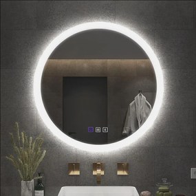 Rea LED zrkadlo, BLUETOOTH FFJ, 60cm, HOM-06501