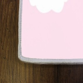Detský koberec Skákací panák 120x180 cm ružový