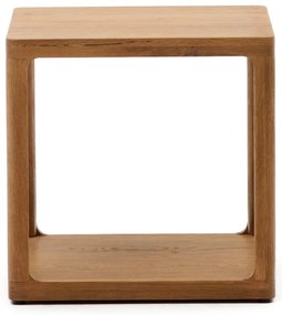 Odkladací stolík v dekore duba 50x50 cm Maymai – Kave Home